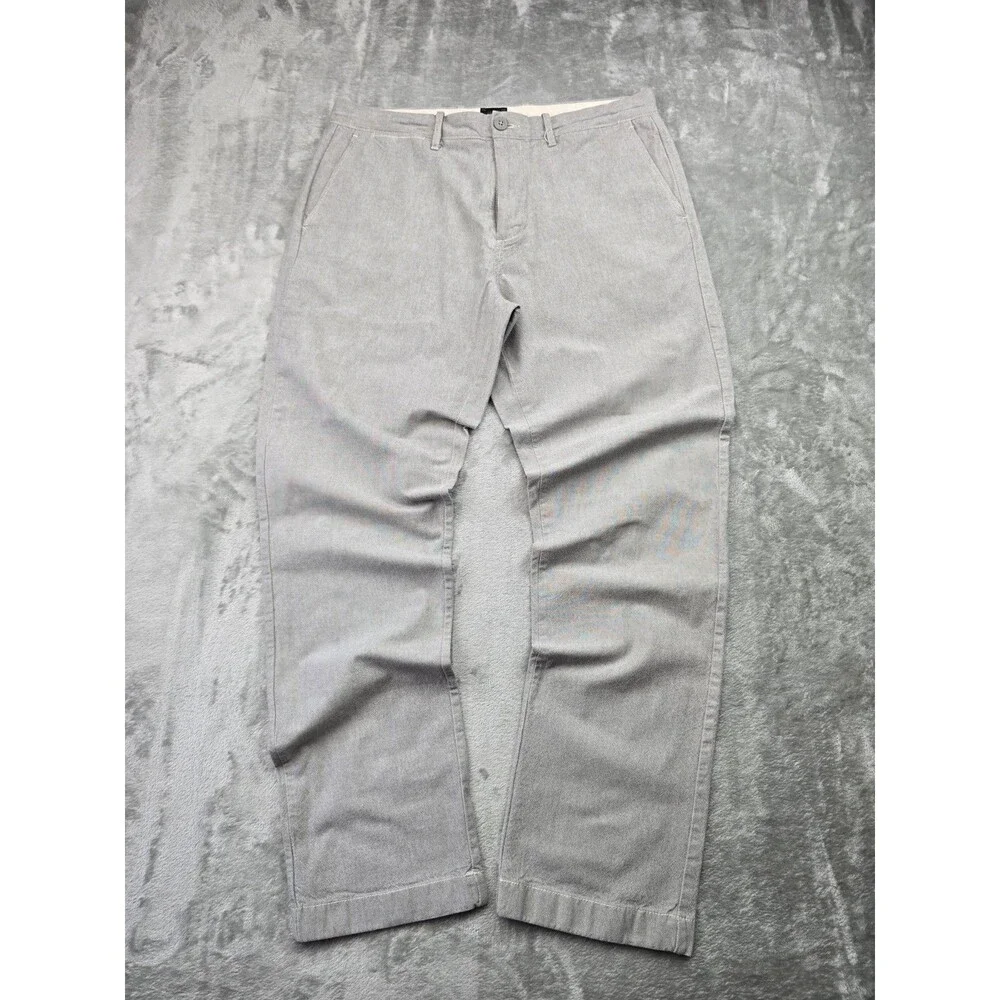 J.Crew 770 Straight Chino Pants Men's Size 32x32 Gray Stretch Casual Trousers